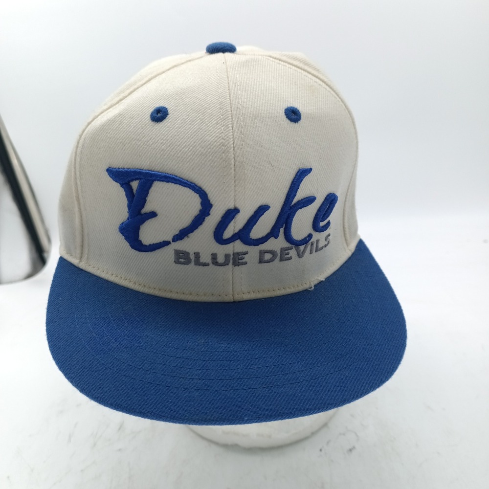 Duke Blue Devils Top of the World Snapback Hat Script  NCAA Basketball #3